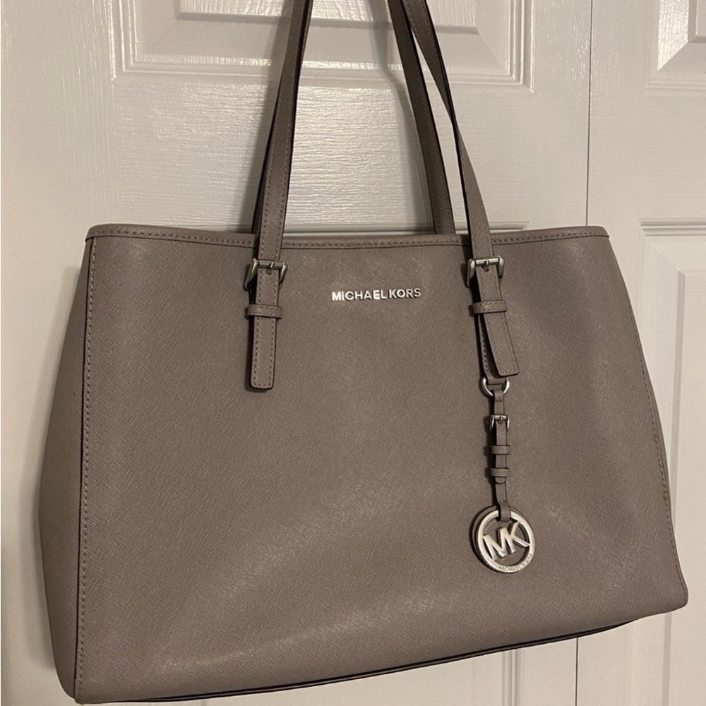 Michael Kors Taupe Shoulder Bag
